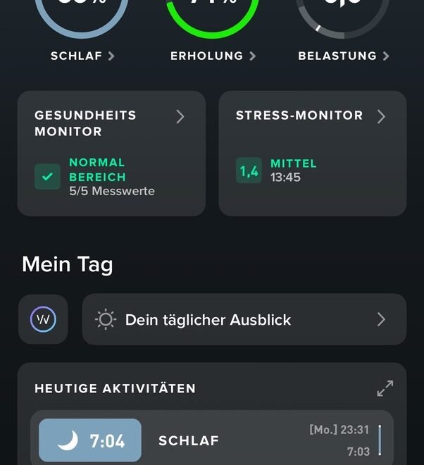 Whoop-Dashboard